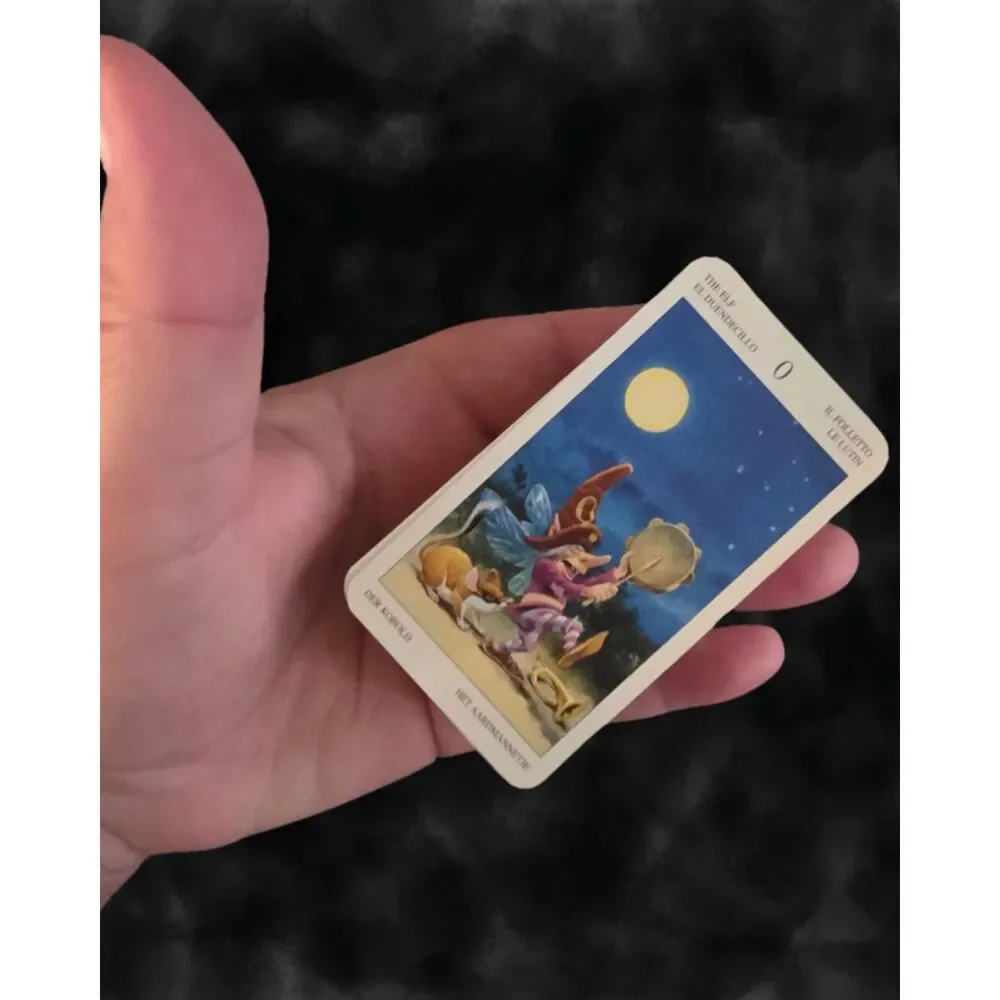 Rare Vintage Fairy Tarot Mini Deck 2003 Lo Scarabeo Antonio Lupatelli Pre-Owned